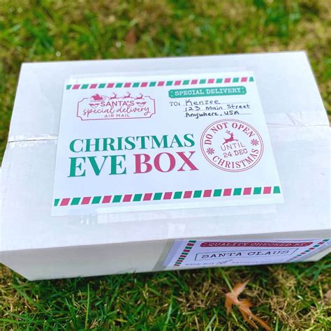 Christmas Eve Box Printables